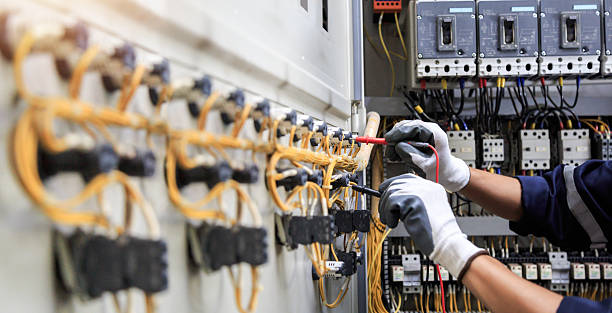 Professional Electrician technician working in Rockville, CT